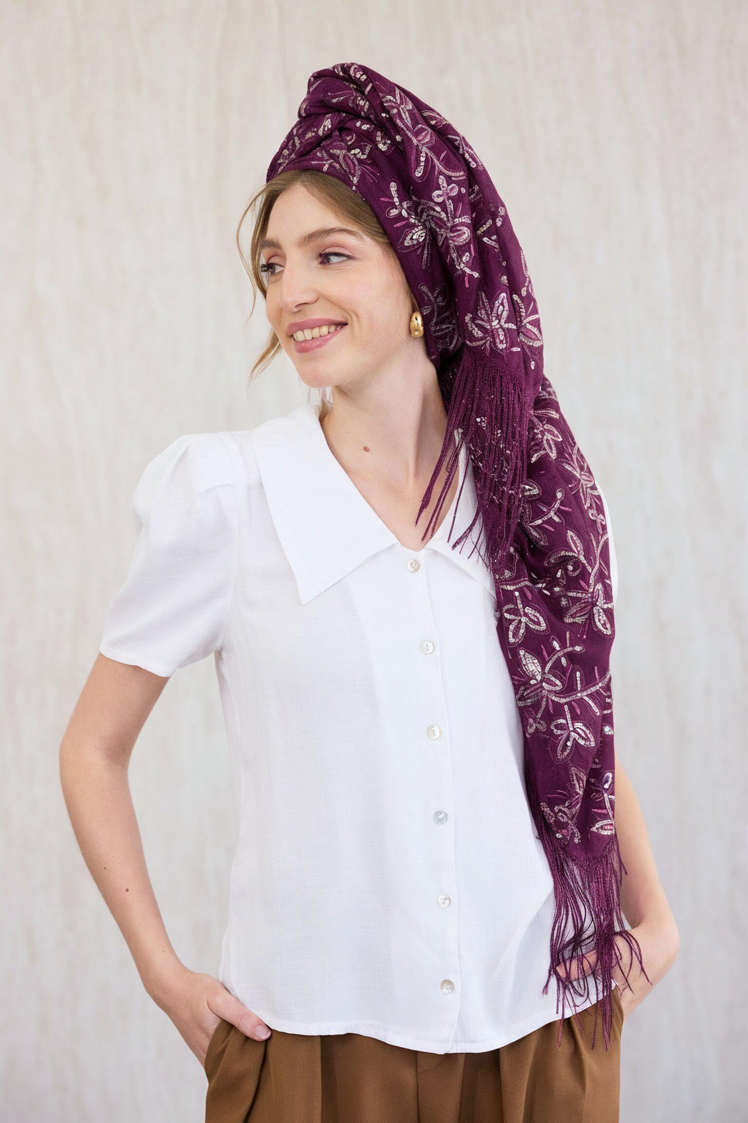 משולש Glow סגול