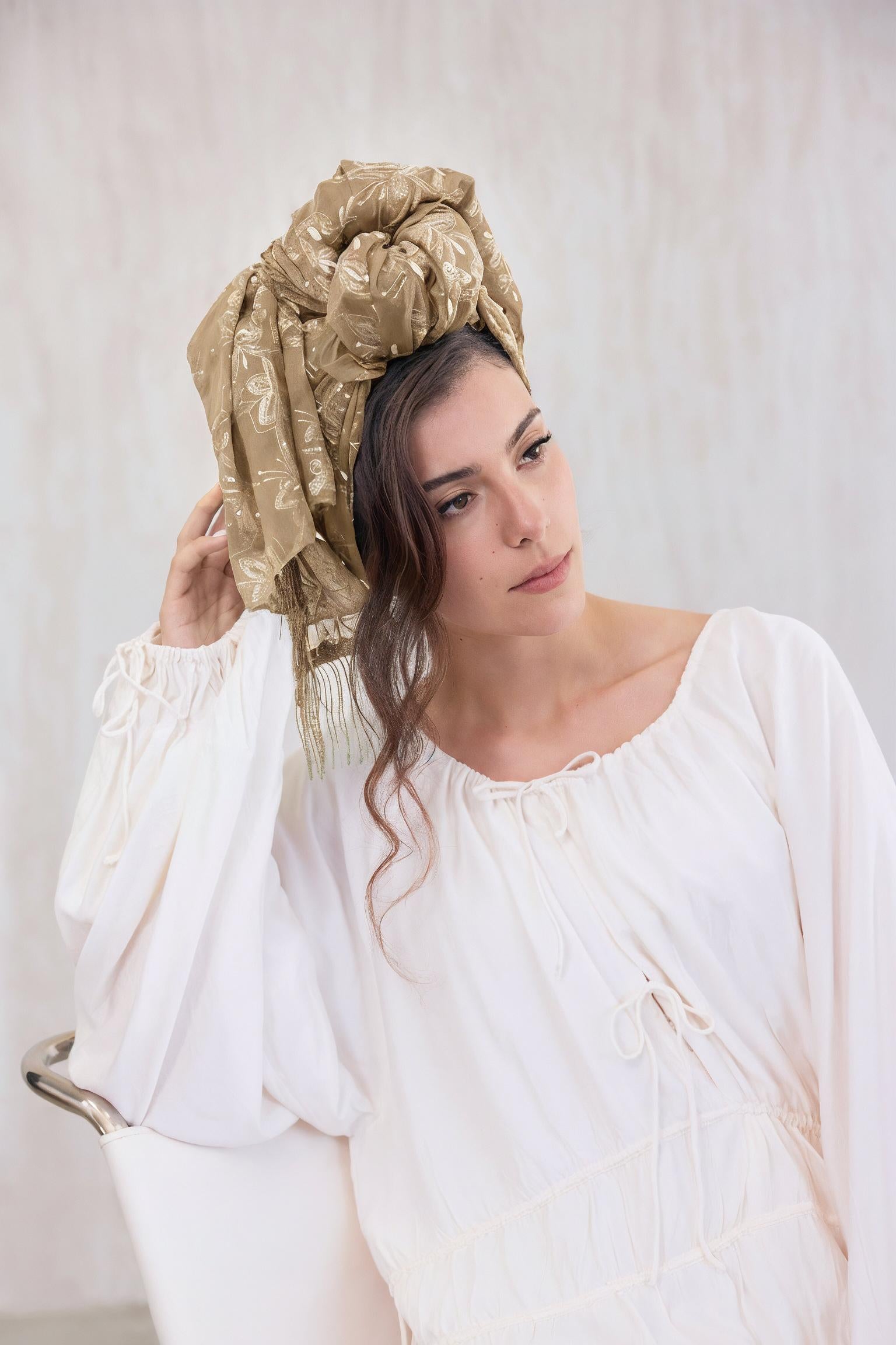 צעיף Glow טבעי