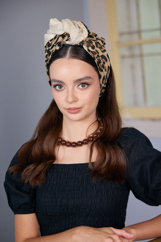 סרט לחצי כיסוי ראש יהלי