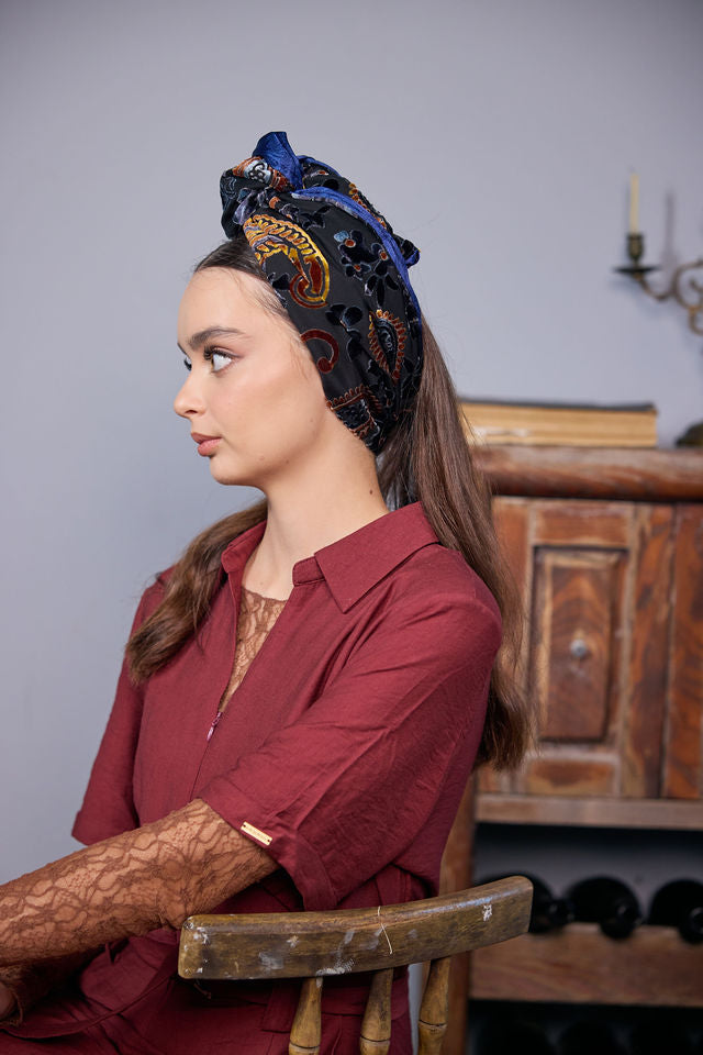 סרט לחצי כיסוי ראש אלומה