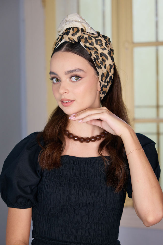 סרט לחצי כיסוי ראש יהלי