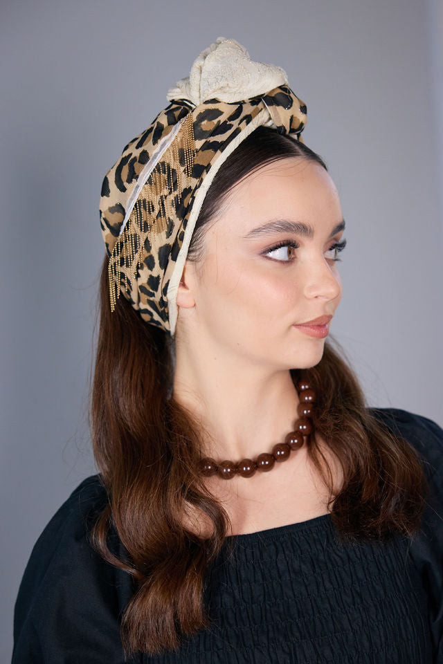 סרט לחצי כיסוי ראש יהלי