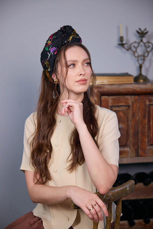 סרט לחצי כיסוי ראש מאיו