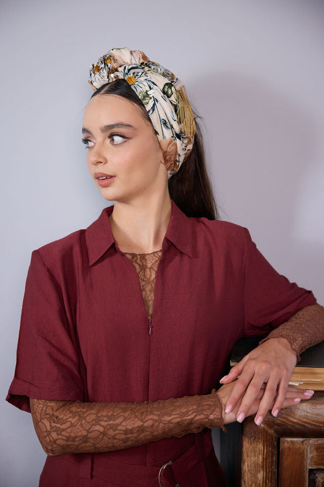 סרט לחצי כיסוי ראש סול