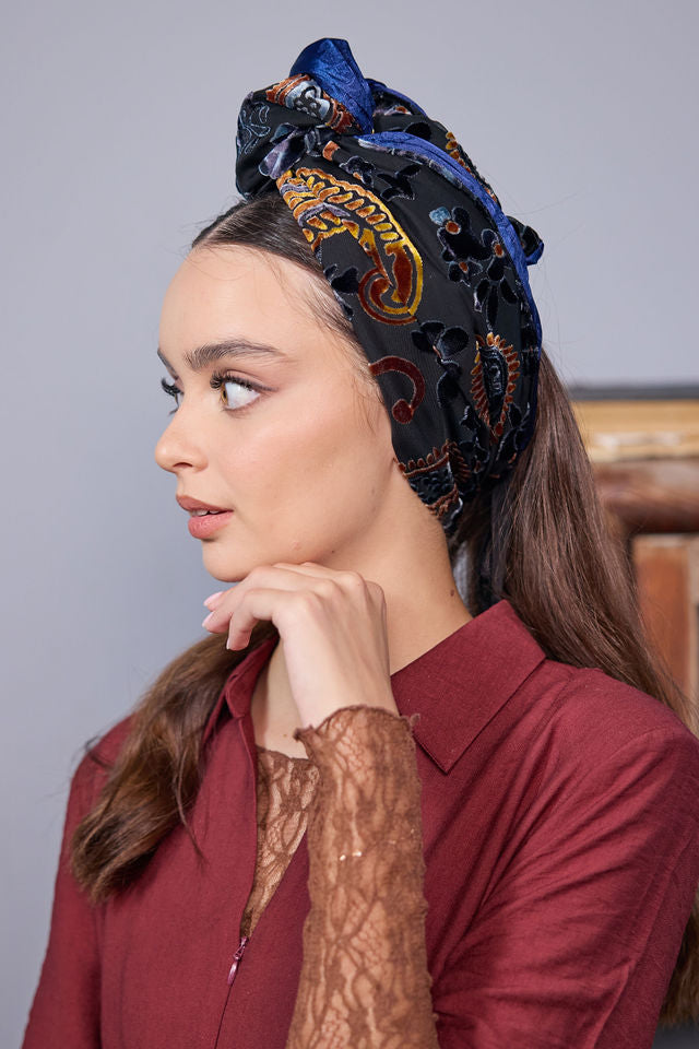 סרט לחצי כיסוי ראש אלומה