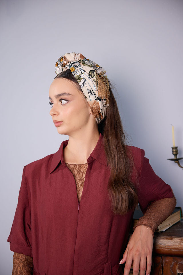 סרט לחצי כיסוי ראש סול