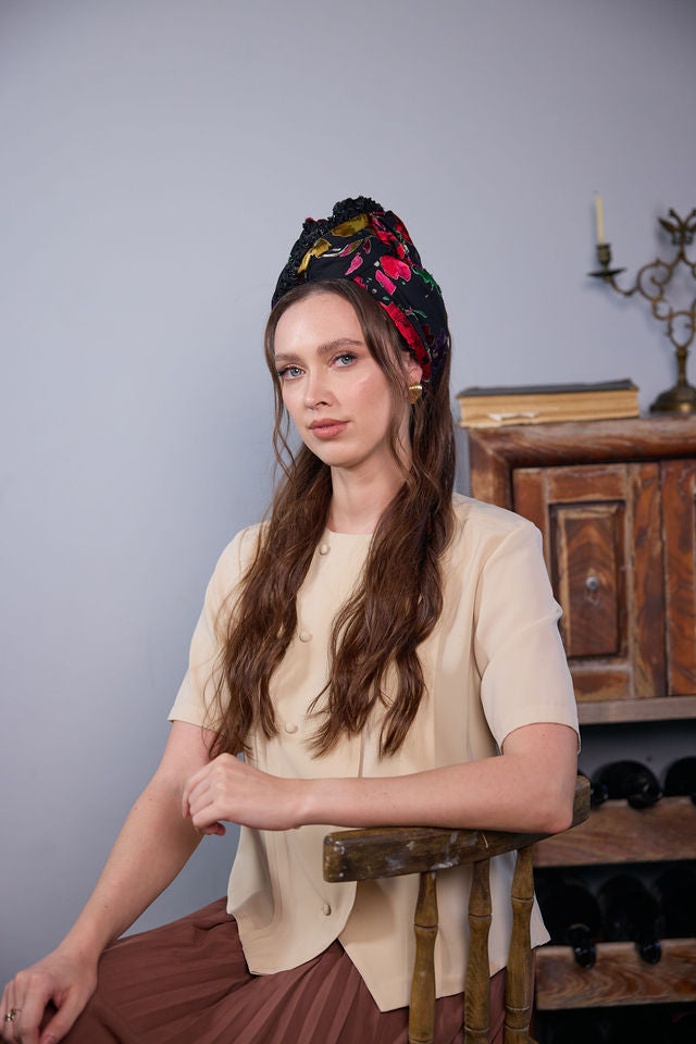 סרט לחצי כיסוי ראש מאיו