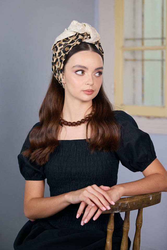 סרט לחצי כיסוי ראש יהלי