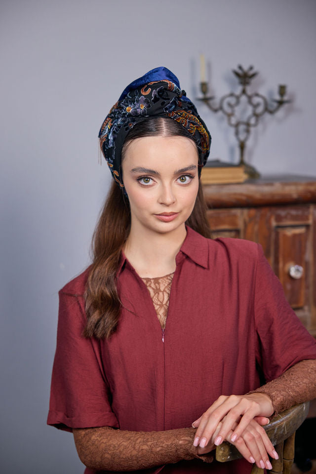 סרט לחצי כיסוי ראש אלומה