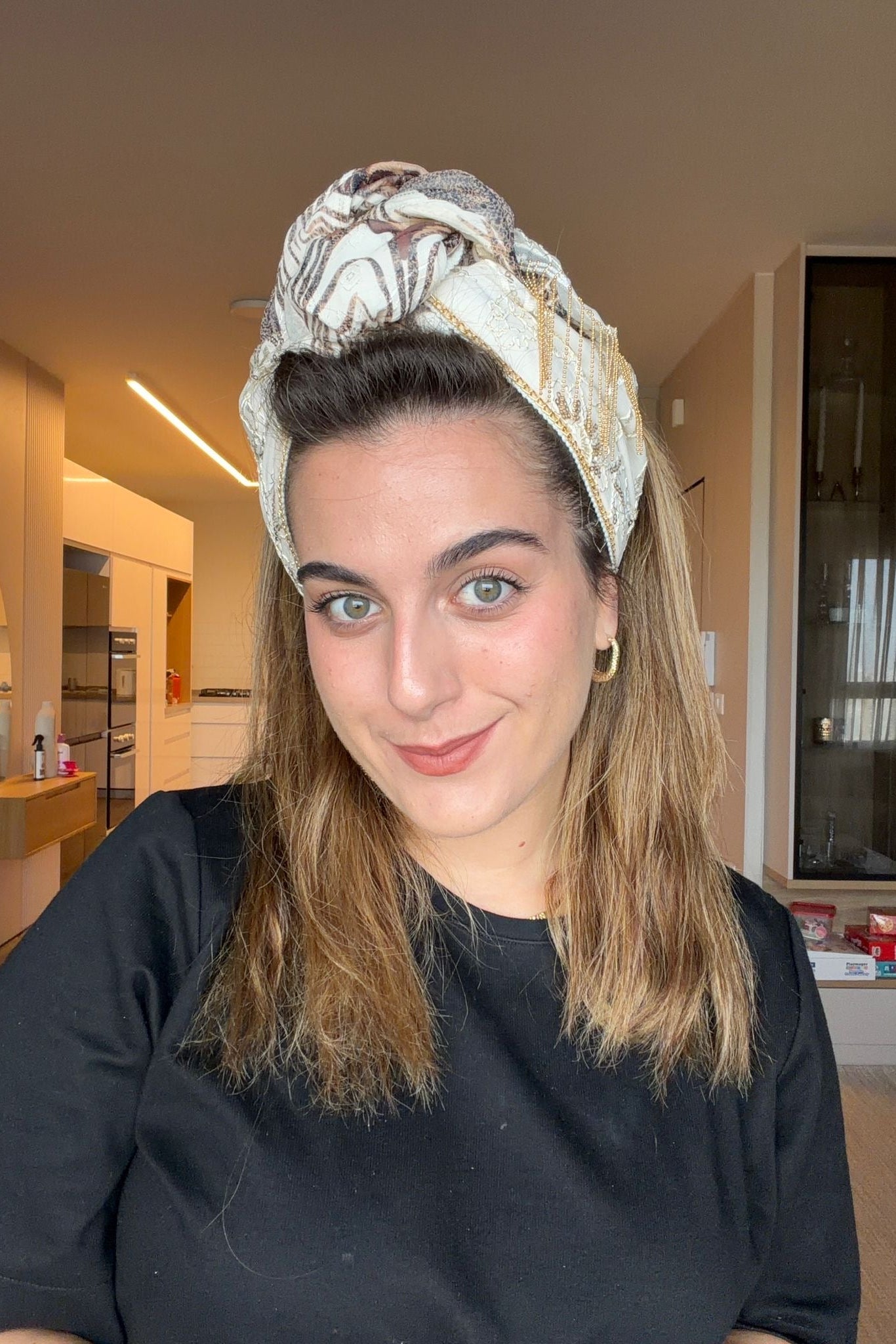 סרט לחצי כיסוי אלה לבן