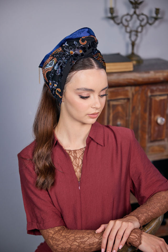 סרט לחצי כיסוי ראש אלומה