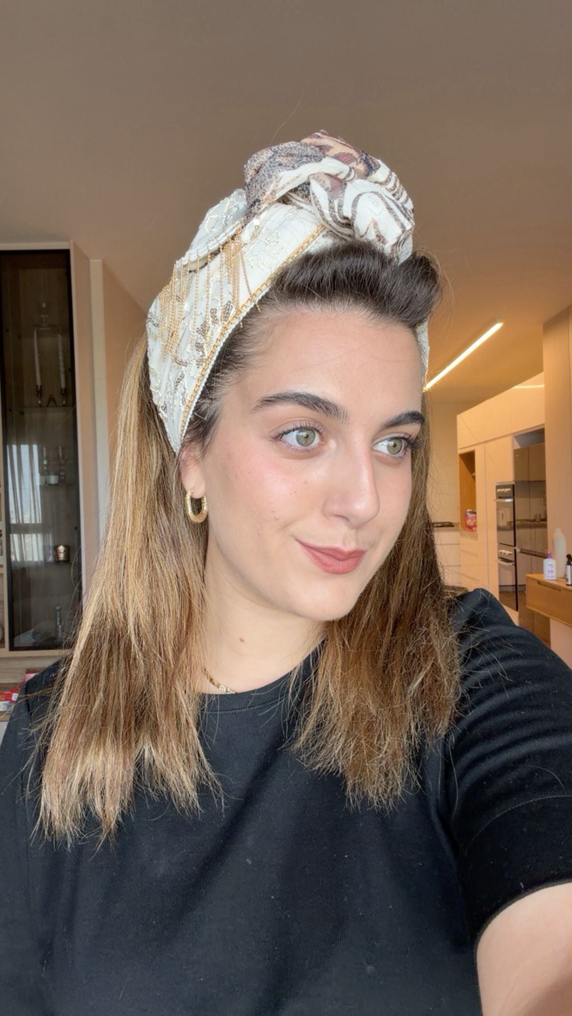 סרט לחצי כיסוי אלה לבן