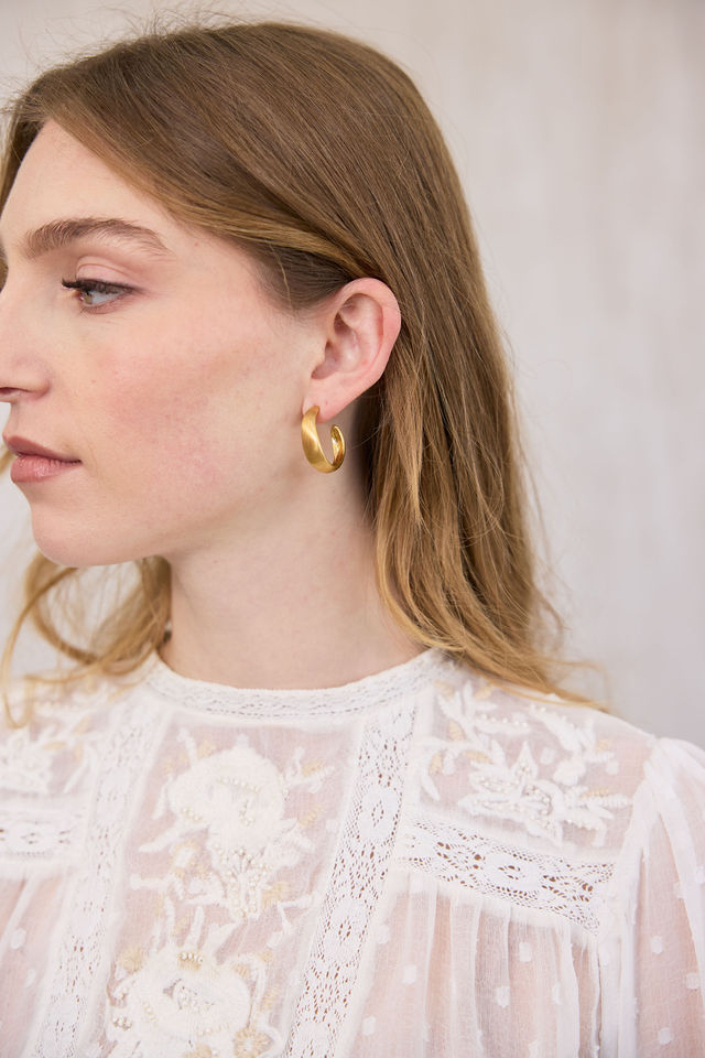 עגיל אליפסה מט