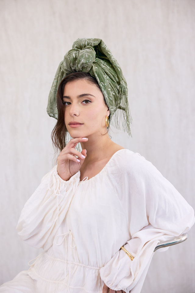 צעיף Glow ירוק