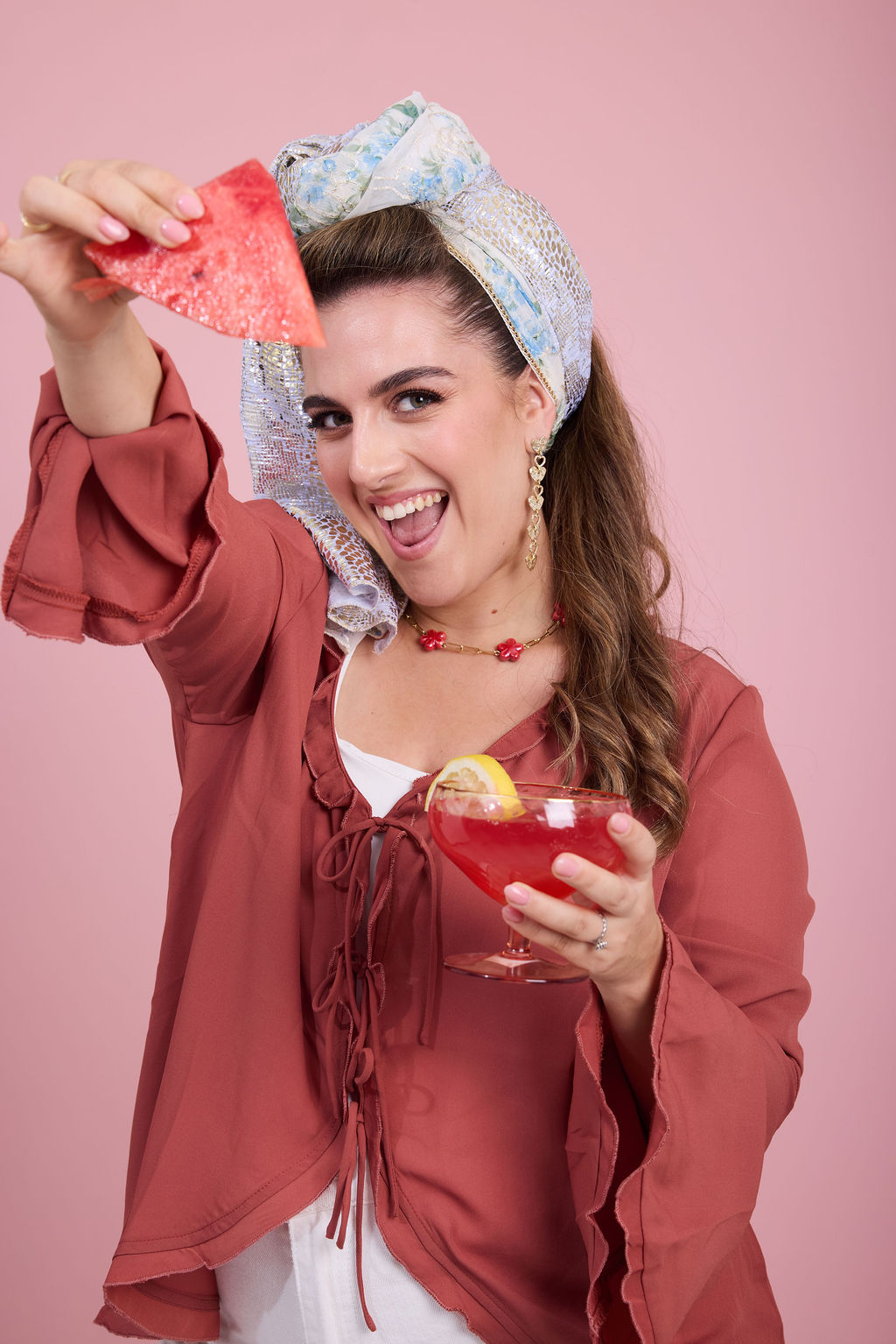 צעיף אורי תכלת