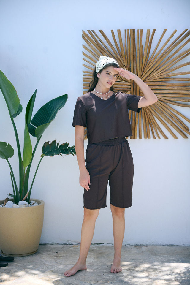 מכנס דאדי BROWN
