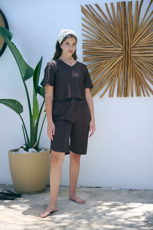 מכנס דאדי BROWN