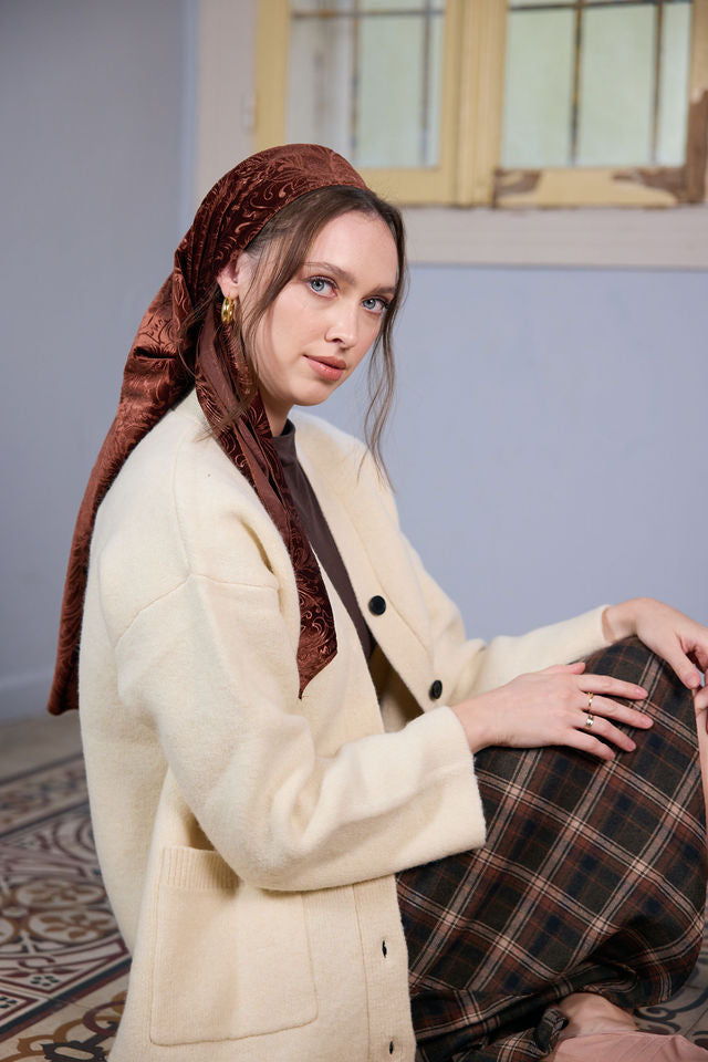 בנדנה SNOW חום