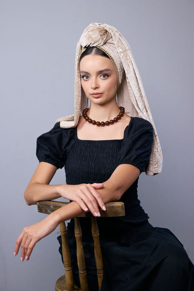 צעיף SNOW אבן