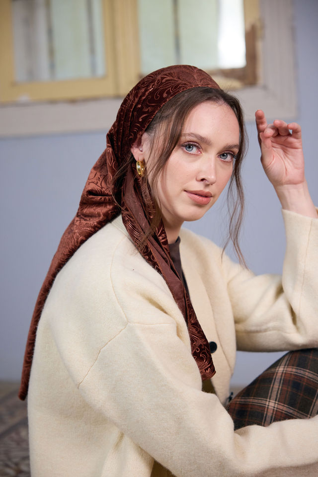 בנדנה SNOW חום