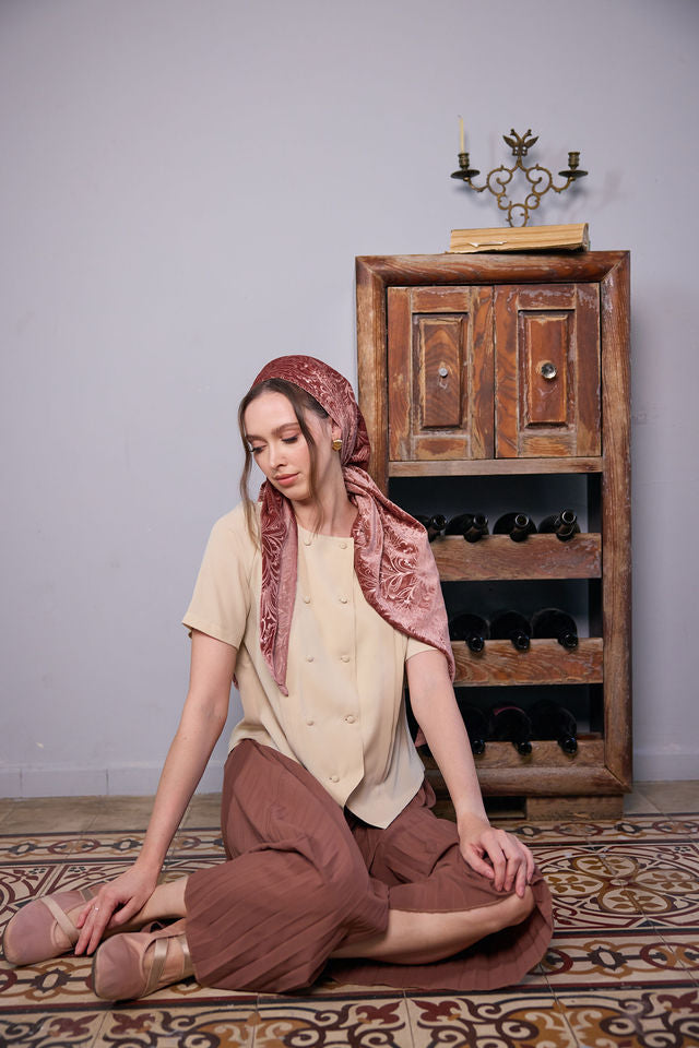 בנדנה SNOW ורוד