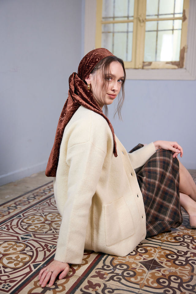 בנדנה SNOW חום