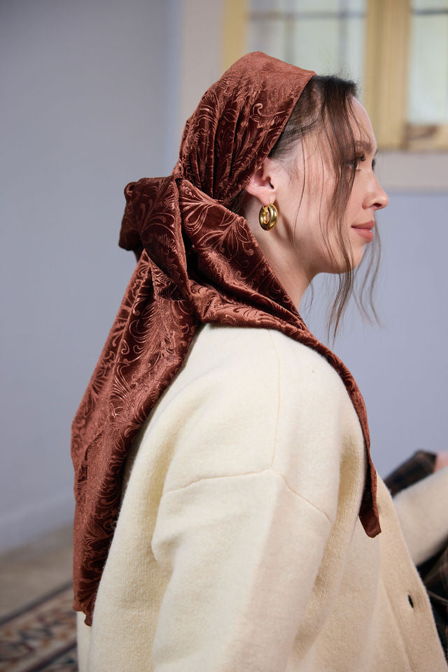 בנדנה SNOW חום