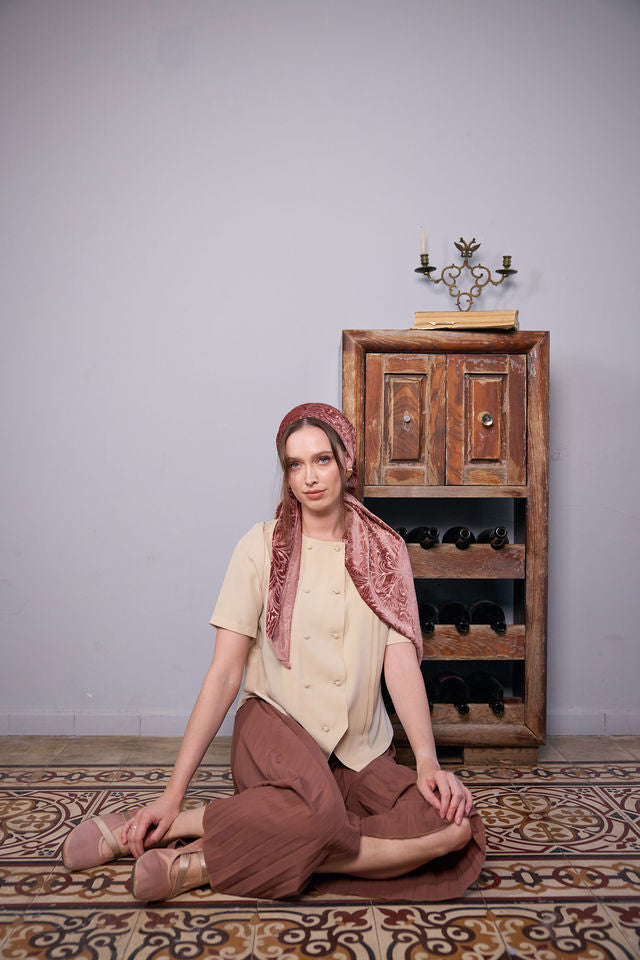 בנדנה SNOW ורוד