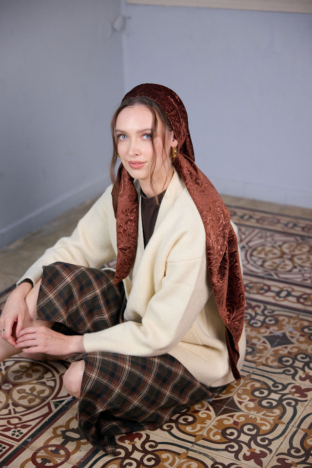 בנדנה SNOW חום