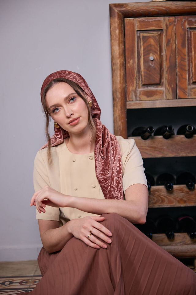 בנדנה SNOW ורוד