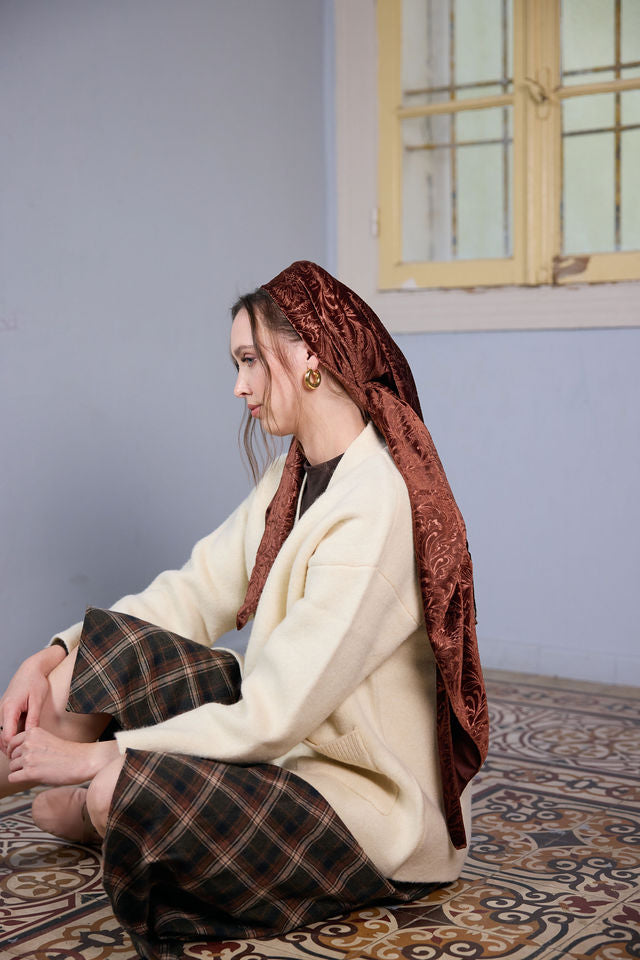 בנדנה SNOW חום