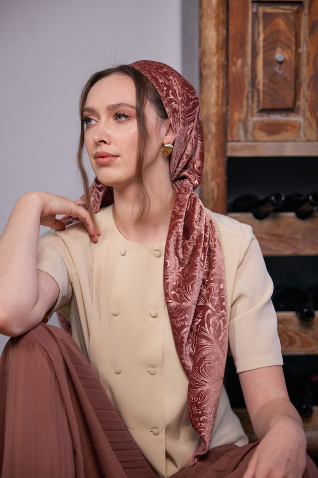 בנדנה SNOW ורוד