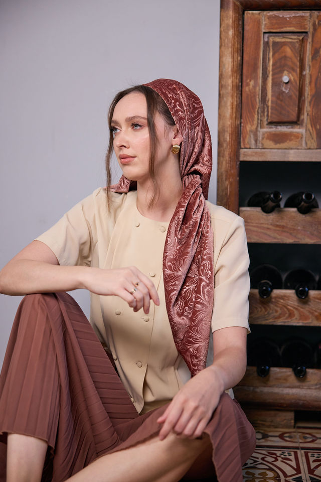 בנדנה SNOW ורוד