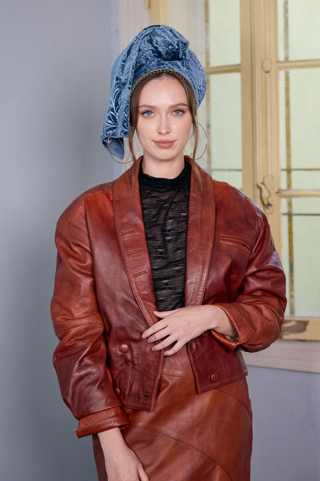 צעיף SNOW תכלת