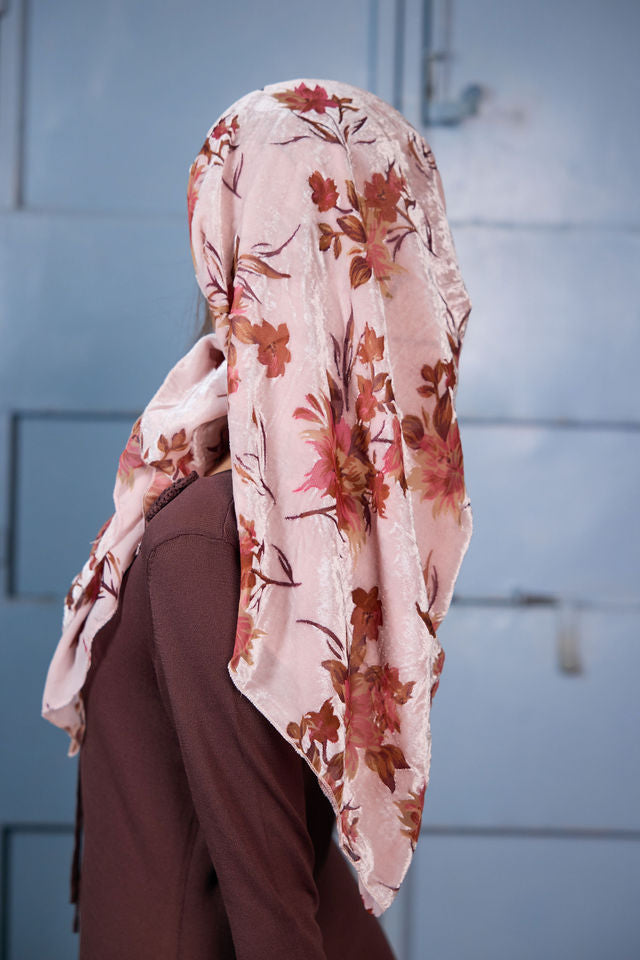 בנדנה velvet ורוד