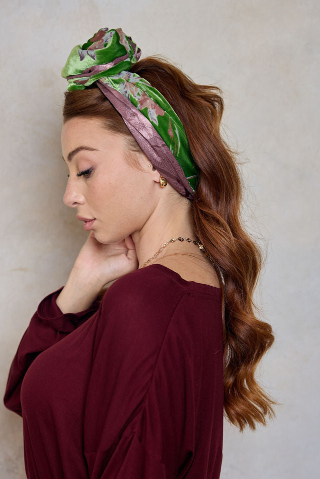 סרט לחצי כיסוי velvet תפוח