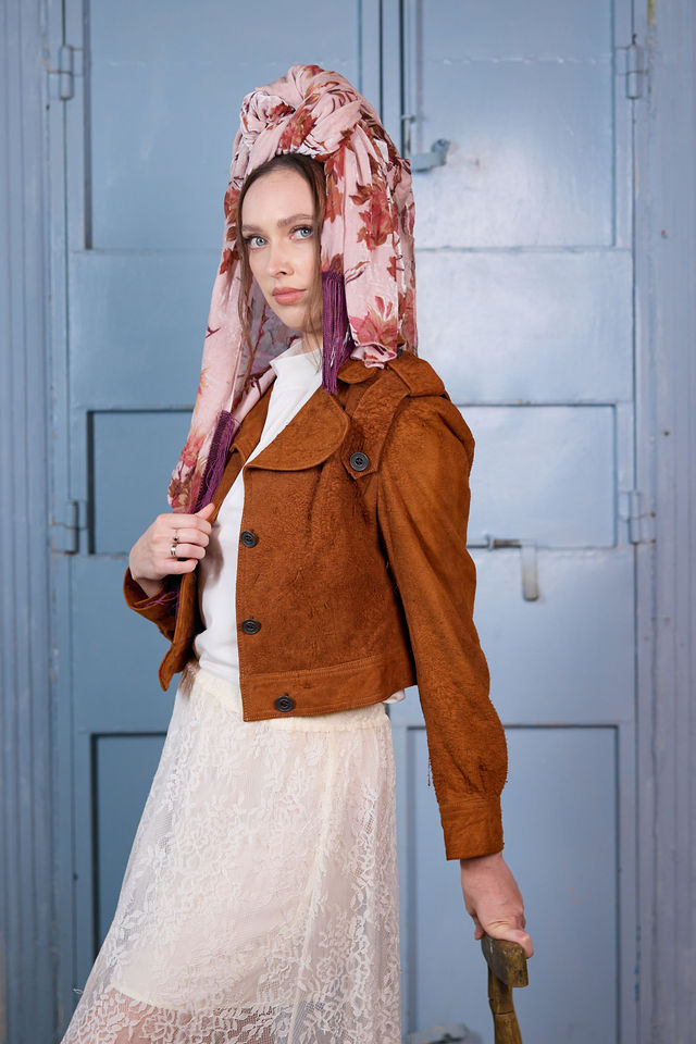 צעיף velvet ורוד