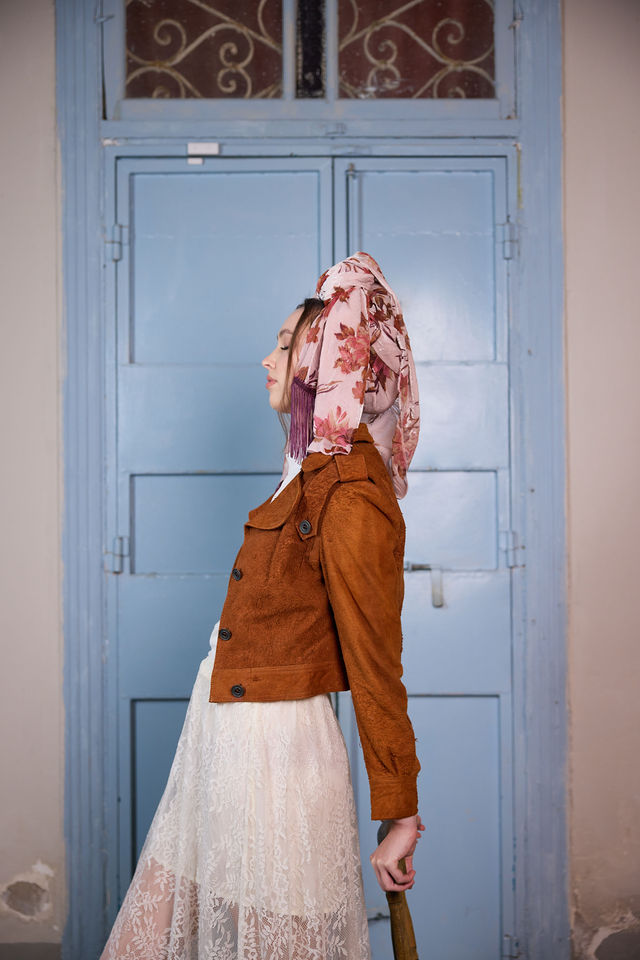 צעיף velvet ורוד