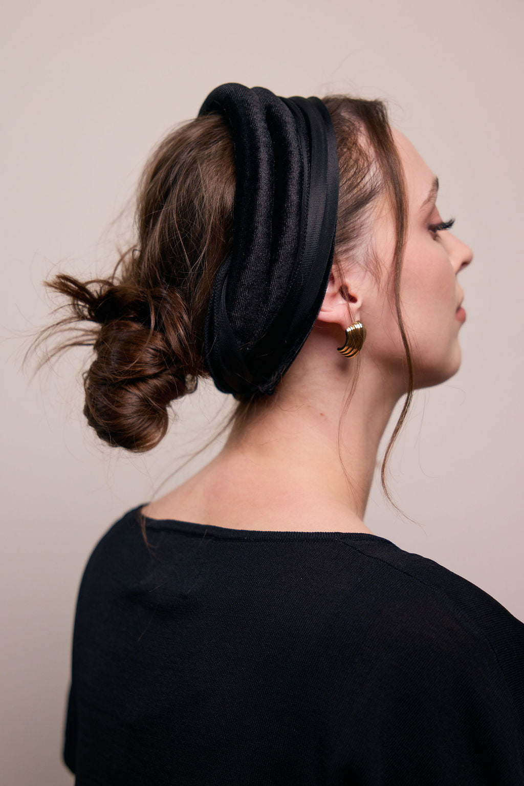 בובו לחצי כיסוי ראש xs