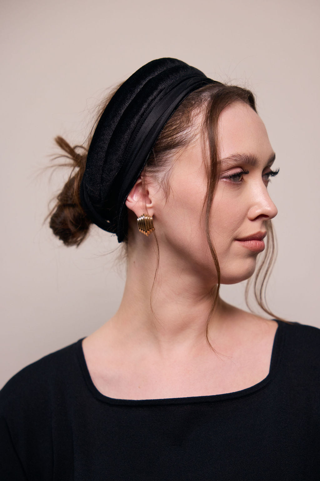 בובו לחצי כיסוי ראש xs